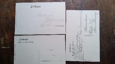 Zwei alte Ansichstpostkarten von Liegnitz  Kirche St. Peter u. Paul   Hauptportal des Königl. Schlosses - Front Cover