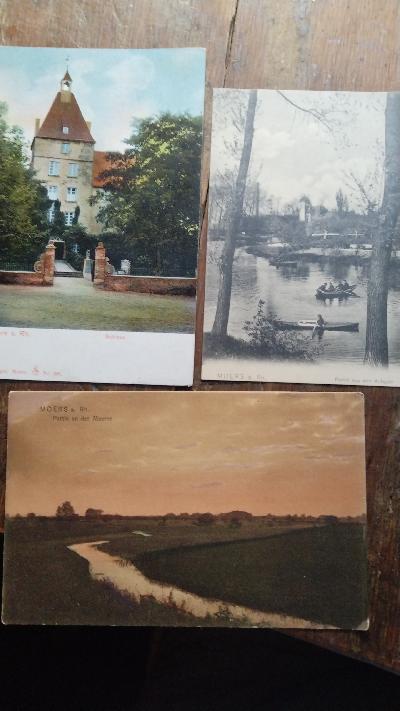 3 Ansichtskarten von Moers am Rhein - Front Cover