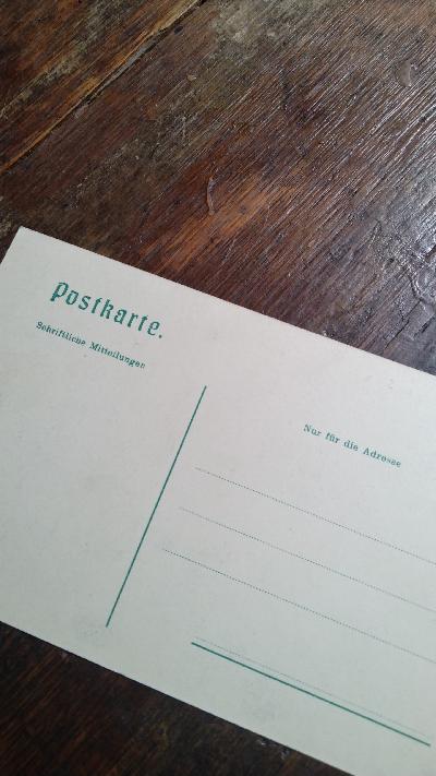 Ansichtspostkarte  Norderney  Steg bei Sturm - Front Cover