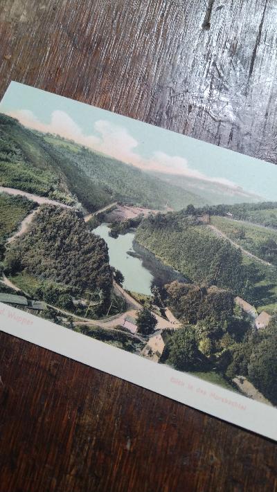 Ansichtspostkarte  Müngsten a. d. Wupper  Blick in das Morsbachtal - Front Cover