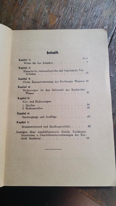 Karlsbad und seine Quellen Ein Führer für Kurbedürftige - Front Cover