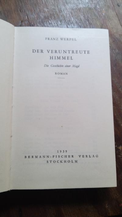 Der veruntreute Himmel  Die Geschichte einer Magd - Front Cover
