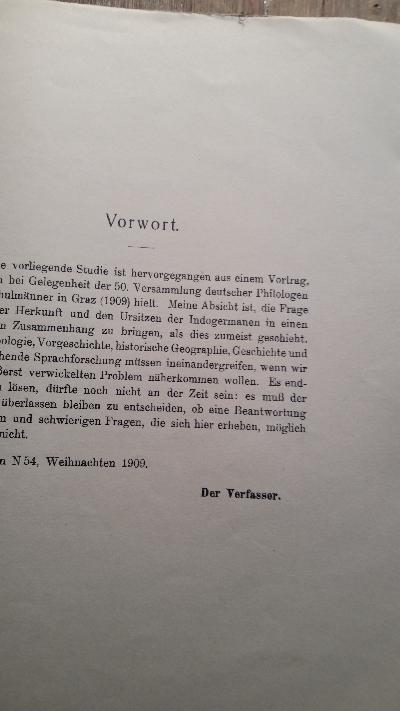 Europa im Lichte der Vorgeschichte und die Ergebnisse der vergleichenden indogermanischen Sprachwissenschaft  Ein Beitrag zur Frage nach den Ursitzen der Indogermanen - Front Cover