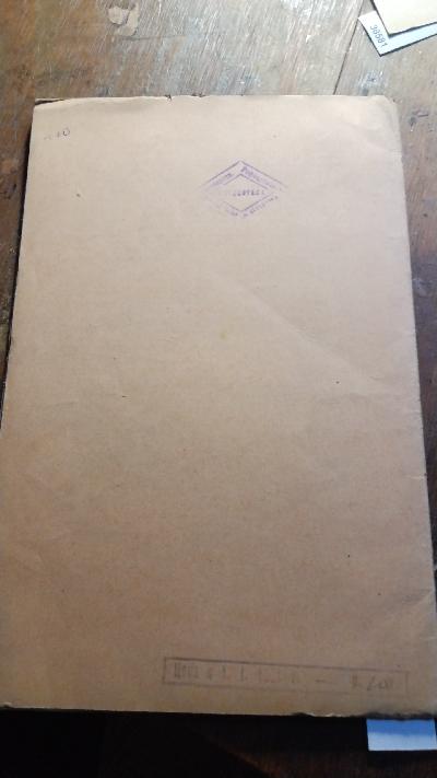 Revue Metapsychique  1933 Nr. 5 - Front Cover