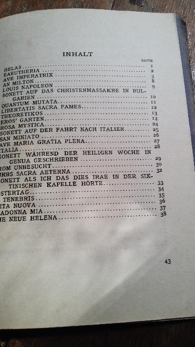 Oscar Wilde  Gedichte I - Front Cover