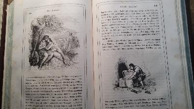Der sinnreiche Junker Don Quixote von La Mancha  Aus dem Spanischen übersetzt;mit dem Leben von Miguel Cervantes nach Viardot und einer Einleitung von Heinrich Heine  2 Bände   - Front Cover