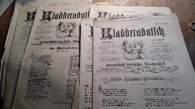 Kladderadatsch. Humoristisch-satyrisches Wochenblatt  Nr.1,2,3,35-39 - Front Cover