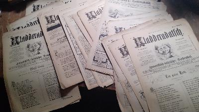 Kladderadatsch. Humoristisch-satyrisches Wochenblatt  Nr.18,20-22,25,27,29/30,31,33-40,42,43;    18,25,27-31,43 nur Beiblatt - Front Cover
