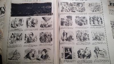 Kladderadatsch. Humoristisch-satyrisches Wochenblatt  Nr.25-31,35-37,47,48,51,52,55,57,58  teils nur Beiblätter - Front Cover