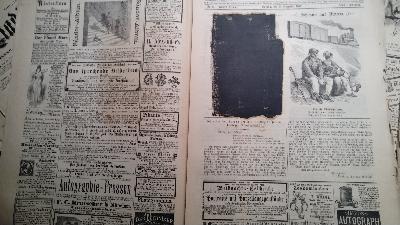 Kladderadatsch. Humoristisch-satyrisches Wochenblatt  Nr.25-31,35-37,47,48,51,52,55,57,58  teils nur Beiblätter - Front Cover