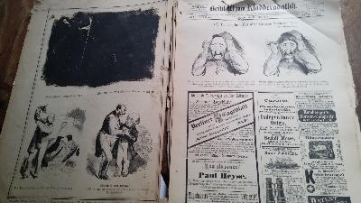 Kladderadatsch. Humoristisch-satyrisches Wochenblatt  Nr.25-31,35-37,47,48,51,52,55,57,58  teils nur Beiblätter - Front Cover