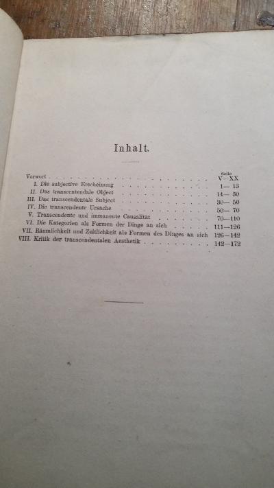 Kritische Grundlegung des Transcendentalen Realismus  Zweite, erweiterte Auflage von Das Ding an sich und seine Beschaffenheit - Front Cover