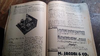 Radio Amateur Monatsschriftfür Radio Tonfilm Fernsehen  Weihnachts Ausgabe Jahrgang VII Folge 12  Dezember  - Front Cover