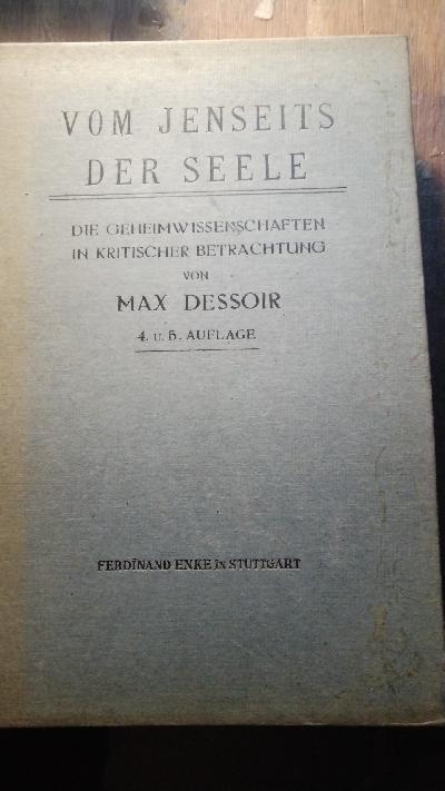 Vom+Jenseits+der+Seele++Die+Geheimwissenschaften+in+kritischer+Betrachtung