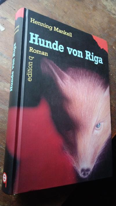 Hunde von Riga - Front Cover