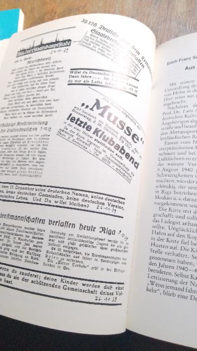 Jahrbuch des baltischen Deutschtums 1989 - Front Cover