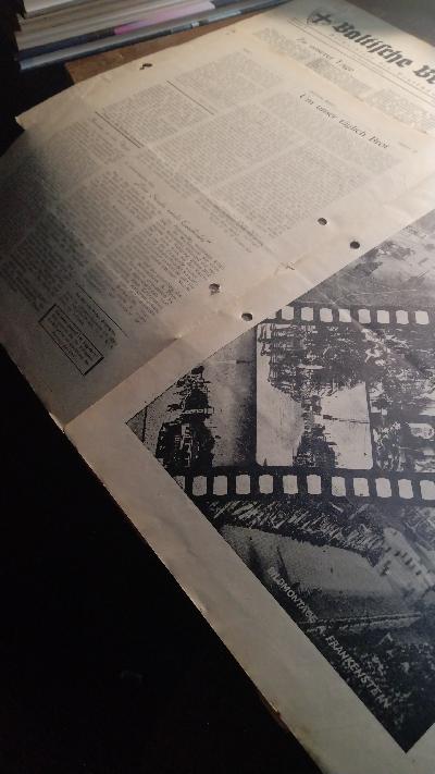 Baltische Briefe  Heimatblatt der Deutschbalten   Nr. 9,12,13,14  2. Jahrgang 1949 - Front Cover