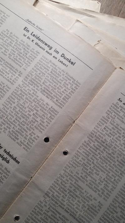Baltische Briefe  Heimatblatt der Deutschbalten  Nr. 1- 10  4. Jahrgang - Front Cover