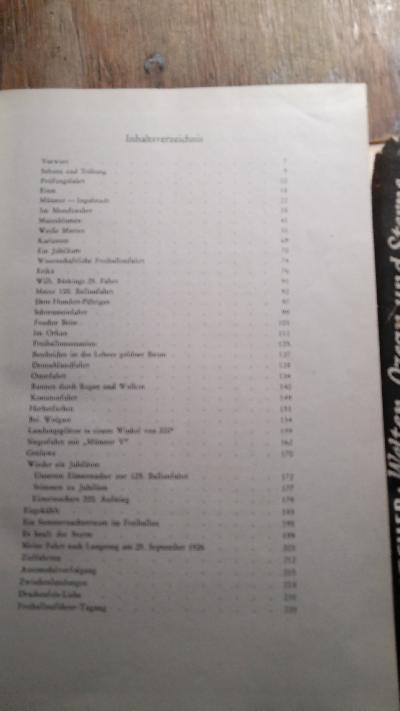 Welten Ozean und Sterne  Erinnerungen an Freiballonfahrten - Front Cover