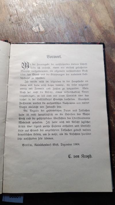In die Lüfte empor!  Entwicklung und  Technik der Luftschiffahrt - Front Cover