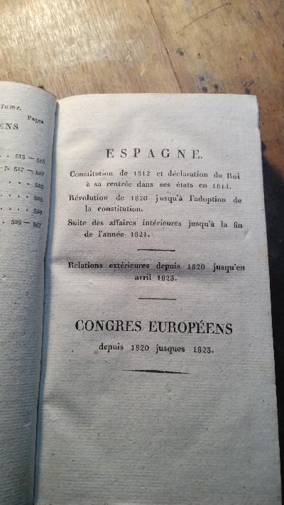 Archives Diplomatiques pour L Histoire du Temps et des Etats  Troisieme Volume:  Espagne; Congress Europeens - Front Cover
