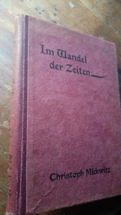 Im Wandel der Zeiten  Gedichte - Front Cover