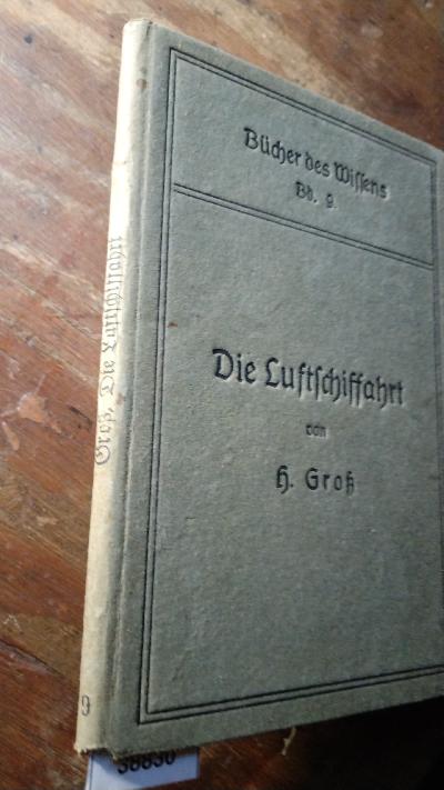 Die Luftschiffahrt - Front Cover