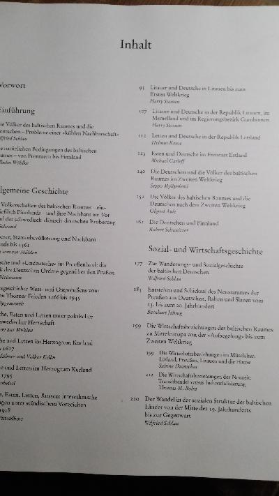 Tausend Jahre Nachbarschaft  Die Völker des baltischen Raumes und die Deutschen  - Front Cover