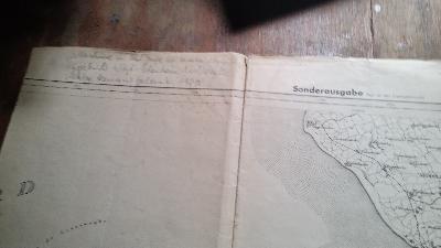 Karte  von Bruges und der Nordseeküste von Sasput bis Bray Dunes - Front Cover