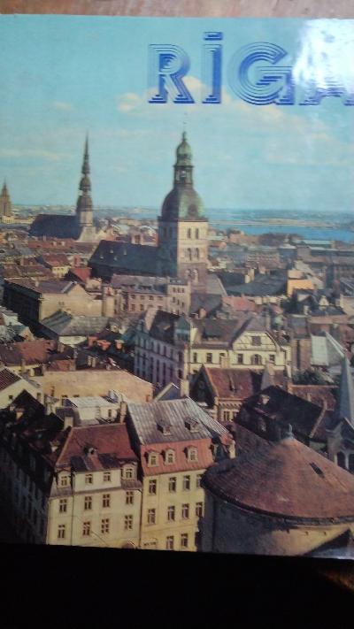 Riga  (Bildband aus der Sowjetzeit) - Front Cover