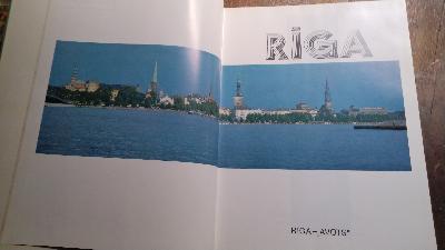 Riga  (Bildband aus der Sowjetzeit) - Front Cover