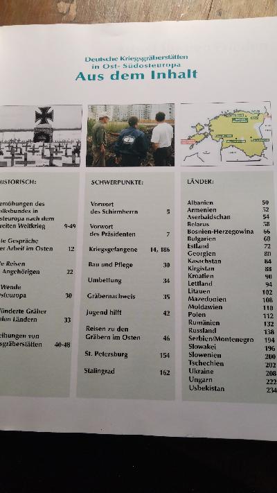 Deutsche Kriegsgräber in Ost- und Südosteuropa - Front Cover