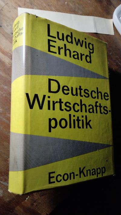 Deutsche Wirtschaftspolitik  Der Weg der Sozialen Marktwirtschaft - Front Cover