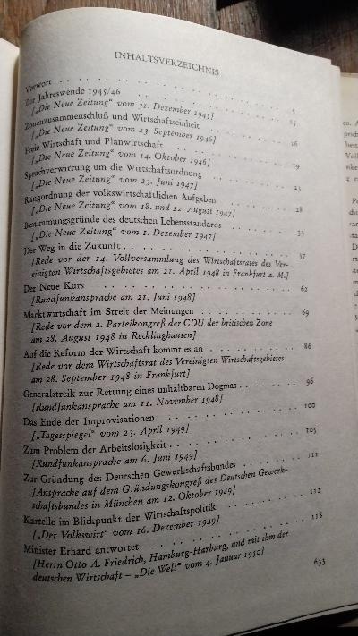 Deutsche Wirtschaftspolitik  Der Weg der Sozialen Marktwirtschaft - Front Cover