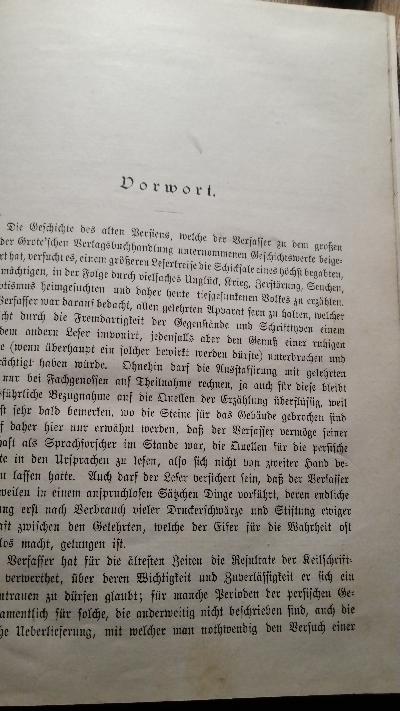 Geschichte des alten Persiens - Front Cover