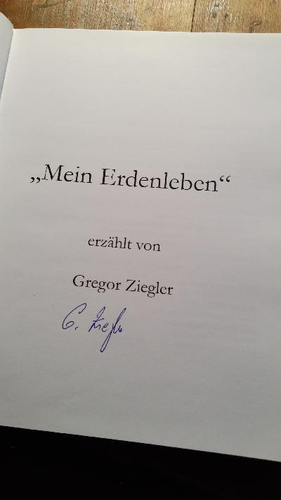 Mein Erdenleben  vom Sägearbeiter zum Unternehmer - Front Cover