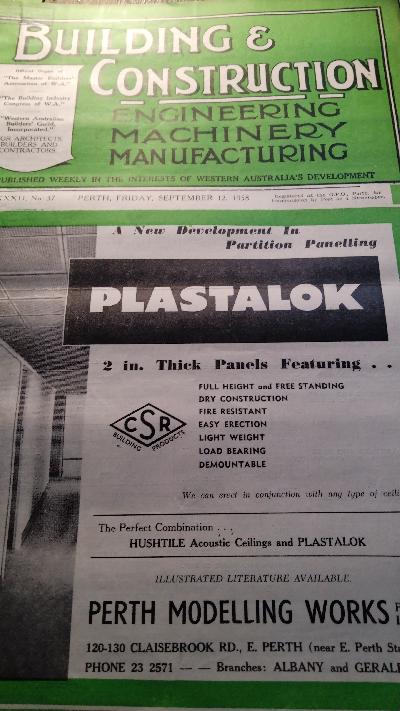 Building & Construction  Engineering  Machinery  Manufacturing  Vol. XXXII Heft 27 -  52 - Front Cover