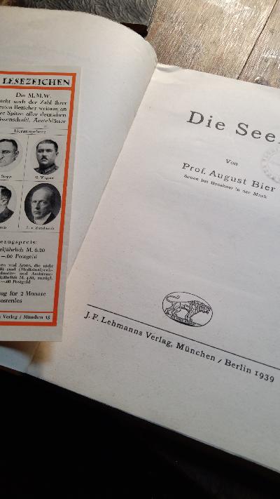 Die Seele - Front Cover
