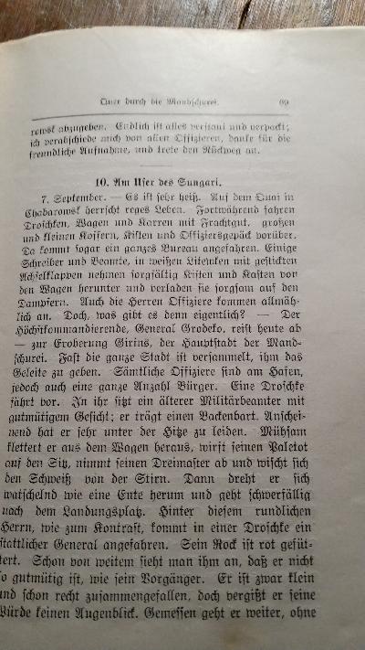 Quer durch die Mandschurei  in den Kämpfen gegen China 1900/01. Feldzugserinnerungen und Erzählungen - Front Cover