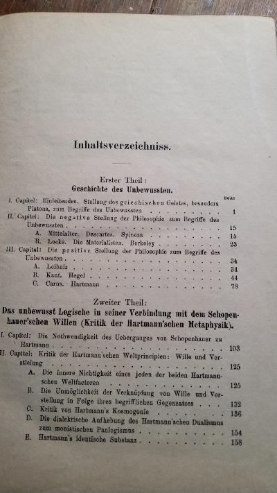 Das Unbewusste und der Pessimismus  Studien zur modernen Geistesbewegung - Front Cover