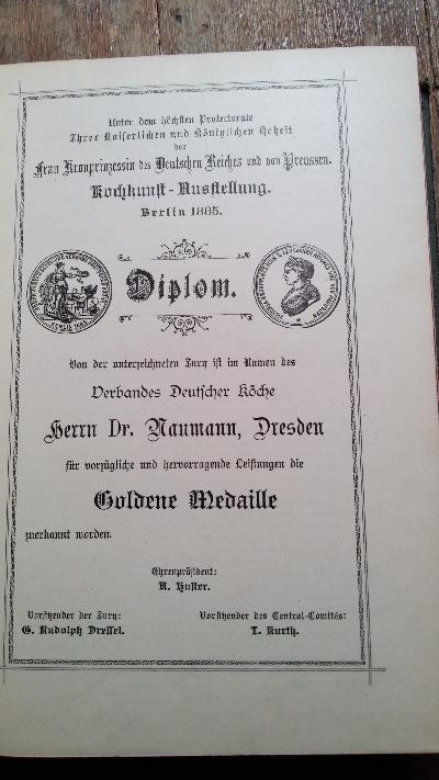 Internationales Koch-Lehrbuch für Haushaltungen aller Stände. Zur Benützung beim Ertheilen von Unterricht sowie zum Selbststudium, desgleichen zur Orientirung für Aerzte usw. - Front Cover