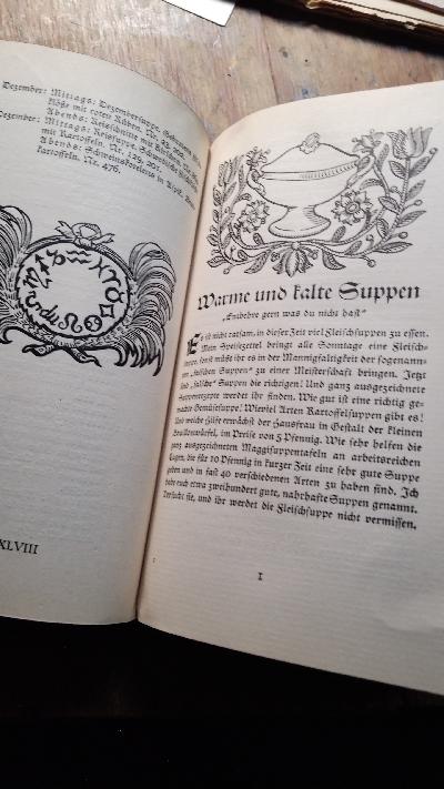 Kochbuch  1915  So kocht man gut und billig für 3 Personen um eine Mark   Ein Kriegskochbuch - Front Cover