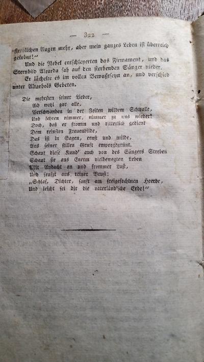 Sängerliebe  Eine provenzalische Sage in drei Büchern - Front Cover
